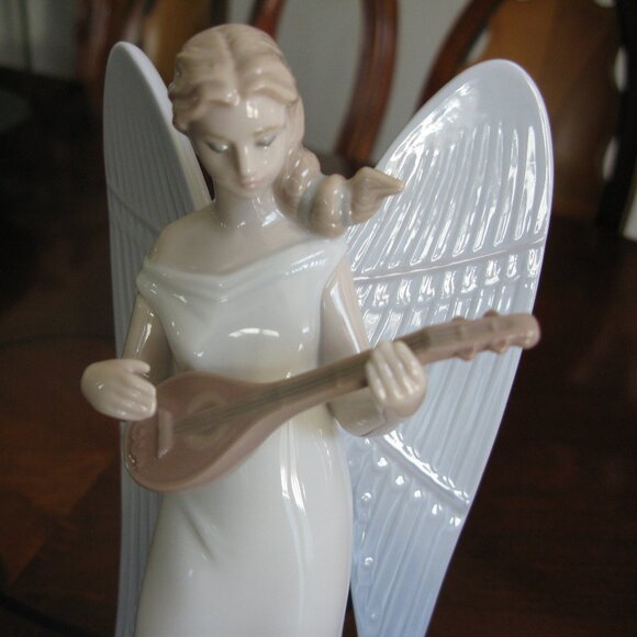 Lladro Celestial Melody Angel Tree Topper 01008262 NIB - Picture 2 of 9
